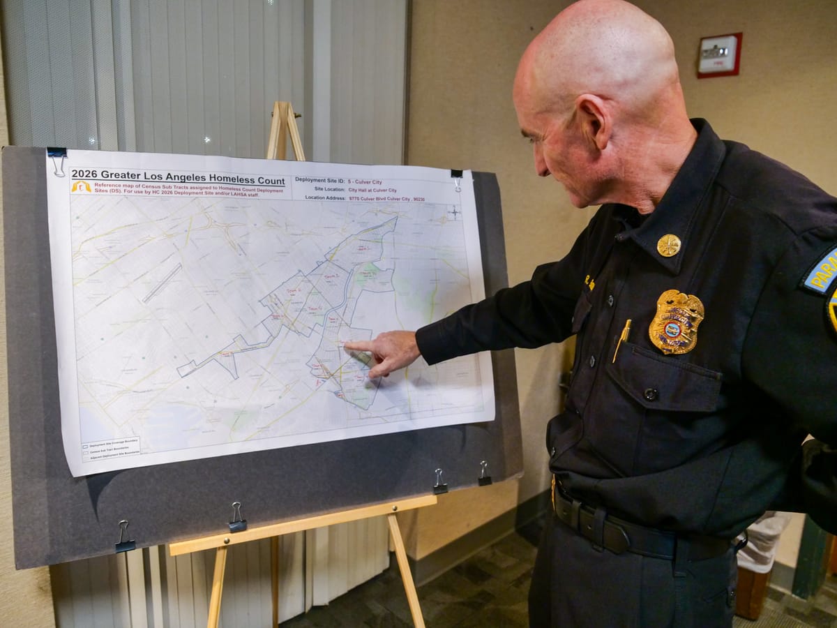 Culver City plays its part in Los Angeles' 2026 Homeless Count