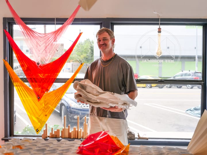 Jeff Morrical reconstructs paper, and his career, to create art